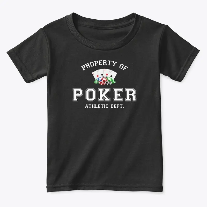 Property of Poker Athletic Dept.