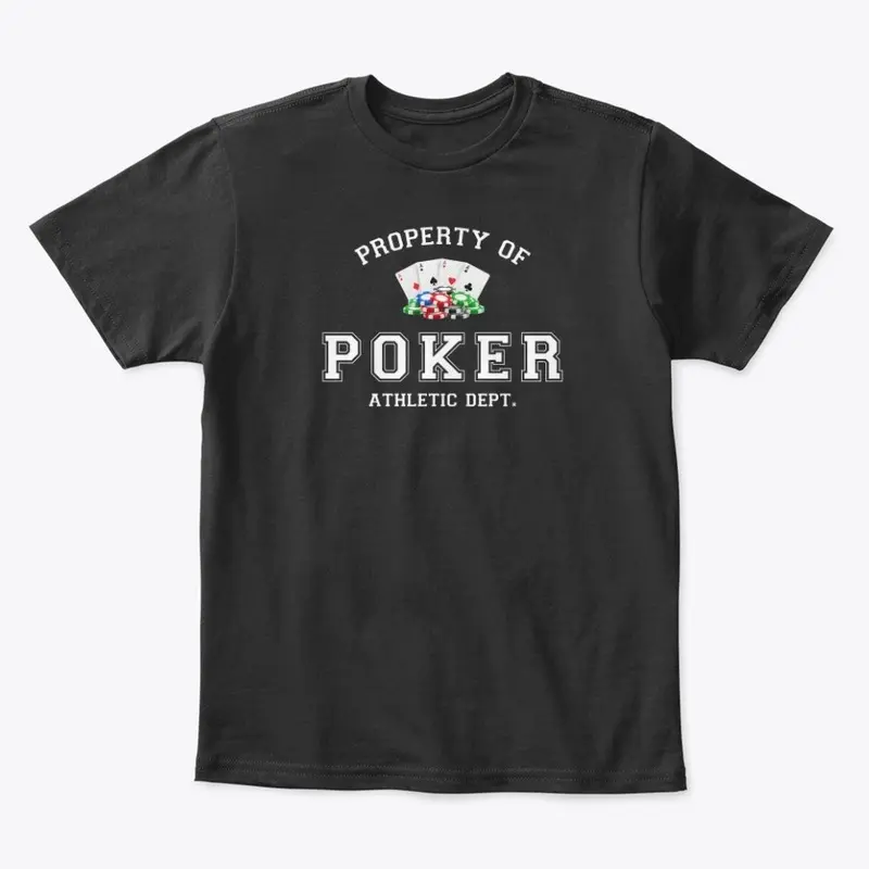 Property of Poker Athletic Dept.